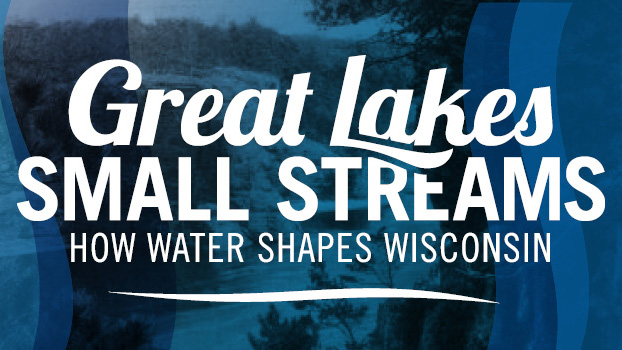 Great Lakes Small Streams: How Water Shapes Wisconsin Traveling Display Banner