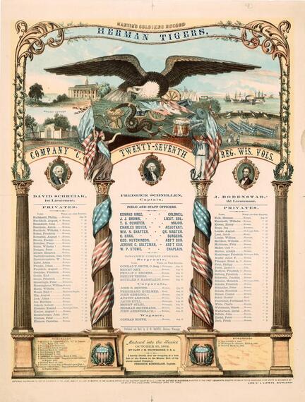 Company C, 27Th Regiment Roster W0146UT