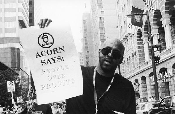 Acorn Protest
