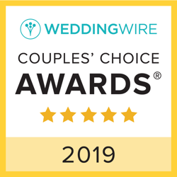 Weddingwire couples choice award winner 2019