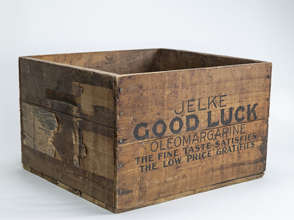 Jelke Good Luck Oleomargarine Crate