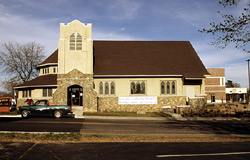First Baptist Church, a Building.