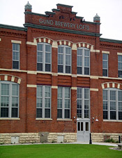 Gund Brewing Company Bottling Works, a Building.