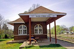 Green Bay and Western Railroad Depot, a Building.