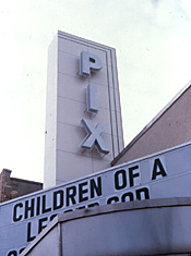Pix Theater, a Building.