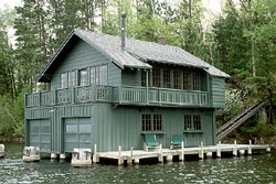 Boesel, Ella M., Boathouse, a Building.