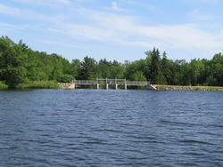 Chute Pond Dam, a Structure.
