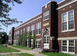West Side School, a Building.