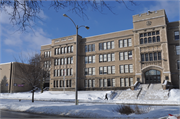 2525 N SHERMAN BLVD, a Late Gothic Revival school – elem/middle/jr high/high, built in Milwaukee, Wisconsin in 1916.