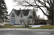 1700 FARNHAM ST, a Early Gothic Revival house, built in Columbus, Wisconsin in 1860.