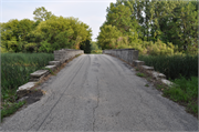 7938 IRISH RD, a NA (unknown or not a building) stone arch bridge, built in Brillion, Wisconsin in 1905.