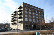 413 N 2ND ST, a Romanesque Revival warehouse, built in Milwaukee, Wisconsin in 1894.