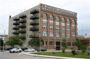 413 N 2ND ST, a Romanesque Revival warehouse, built in Milwaukee, Wisconsin in 1894.