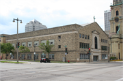 840 N JACKSON ST, a German Renaissance Revival recreational building/gymnasium, built in Milwaukee, Wisconsin in 1955.