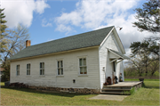 W9580 STATE HIGHWAY 21, a Front Gabled elementary, middle, jr.high, or high, built in Wautoma, Wisconsin in 1850.