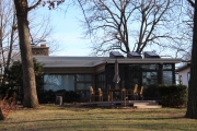 4917 WINNEQUAH RD, a Usonian house, built in Monona, Wisconsin in 1955.