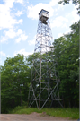 FOREST RD 244, a Astylistic Utilitarian Building observation/fire tower, built in Iron River, Wisconsin in 1934.