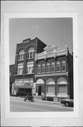 315 S. Main St. - Southern building, a Romanesque Revival theater/opera house/concert hall, built in Blanchardville, Wisconsin in 1898.