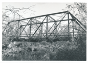 Leedle Mill Truss Bridge, a Structure.