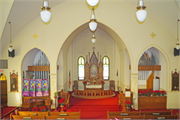 306 S MAIN ST, a Late Gothic Revival church, built in Westby, Wisconsin in 1922.