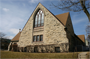 7400 W LAPHAM ST, a Late Gothic Revival church, built in West Allis, Wisconsin in 1956.
