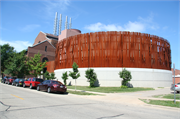 624 E MAIN ST, a Romanesque Revival power plant, built in Madison, Wisconsin in 1908.