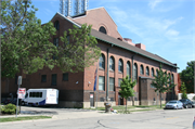 624 E MAIN ST, a Romanesque Revival power plant, built in Madison, Wisconsin in 1908.