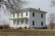26424 60TH ST, a Italianate house, built in Brighton, Wisconsin in 1862.