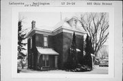 605 OHIO ST, a Queen Anne house, built in Darlington, Wisconsin in .