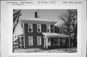 1002 OHIO ST, a Italianate house, built in Darlington, Wisconsin in .