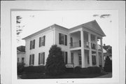 508 PARK PLACE, a Greek Revival house, built in Darlington, Wisconsin in 1853.