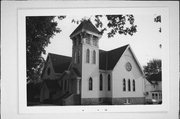 546 PARK PLACE, a Early Gothic Revival church, built in Darlington, Wisconsin in 1886.