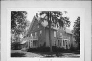 145 W RIVER ST, a Early Gothic Revival house, built in Darlington, Wisconsin in 1864.