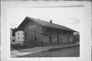 WASHINGTON ST, a Italianate depot, built in Darlington, Wisconsin in 1894.