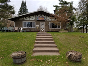 12255W Daggett's Road, a Rustic Style resort/camp building, built in Hayward, Wisconsin in 1940.