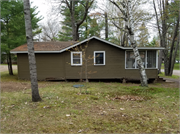 12255W Daggett's Road, a Rustic Style resort/camp building, built in Hayward, Wisconsin in 1940.