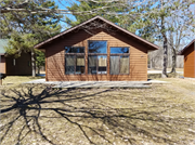 11251W Tiger Musky Lane, a Rustic Style resort/health spa, built in Couderay, Wisconsin in 1950.