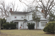 35019 110TH ST, a Greek Revival house, built in Randall, Wisconsin in 1855.