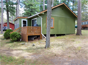 7875N-7895N Indian Drive, a Rustic Style resort/camp building, built in Hayward, Wisconsin in 1950.