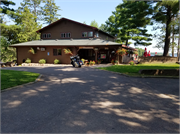 9436W Brandt Road, a Rustic Style resort/camp building, built in Hayward, Wisconsin in 1945.