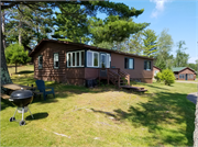 9436W Brandt Road, a Rustic Style resort/camp building, built in Hayward, Wisconsin in 1945.