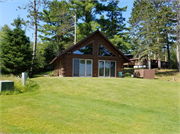 9436W Brandt Road, a Rustic Style resort/camp building, built in Hayward, Wisconsin in 1945.