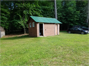 13019N Red Deer Road, a Rustic Style resort/camp building, built in Hayward, Wisconsin in 1945.