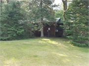 13019N Red Deer Road, a Rustic Style resort/camp building, built in Hayward, Wisconsin in 1945.