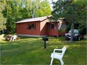 8845W Wilson Bay Drive, a Rustic Style resort/camp building, built in Hayward, Wisconsin in 1965.