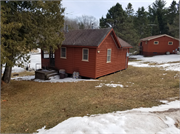 15249W Bills Road, a Rustic Style resort/camp building, built in Hayward, Wisconsin in 1945.