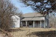 34000 BASSETT RD, a Gabled Ell house, built in Randall, Wisconsin in 1868.