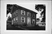 208 S JUDGEMENT ST, a Greek Revival house, built in Shullsburg, Wisconsin in .