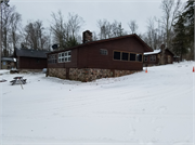 10820N Moose Lake Road, a Rustic Style resort/camp building, built in Hayward, Wisconsin in 1920.