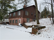 10820N Moose Lake Road, a Rustic Style resort/camp building, built in Hayward, Wisconsin in 1920.